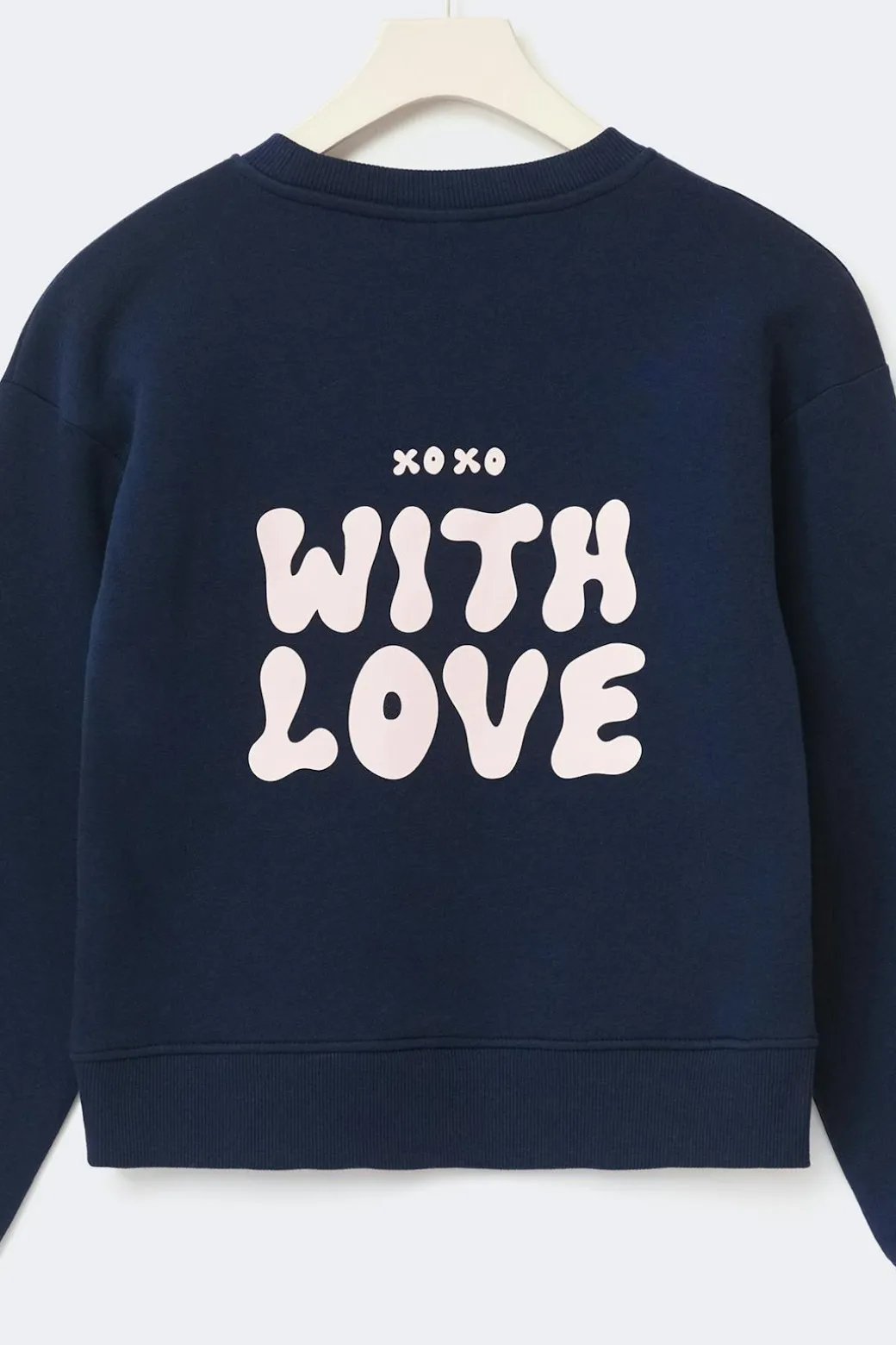 Y printed sweater