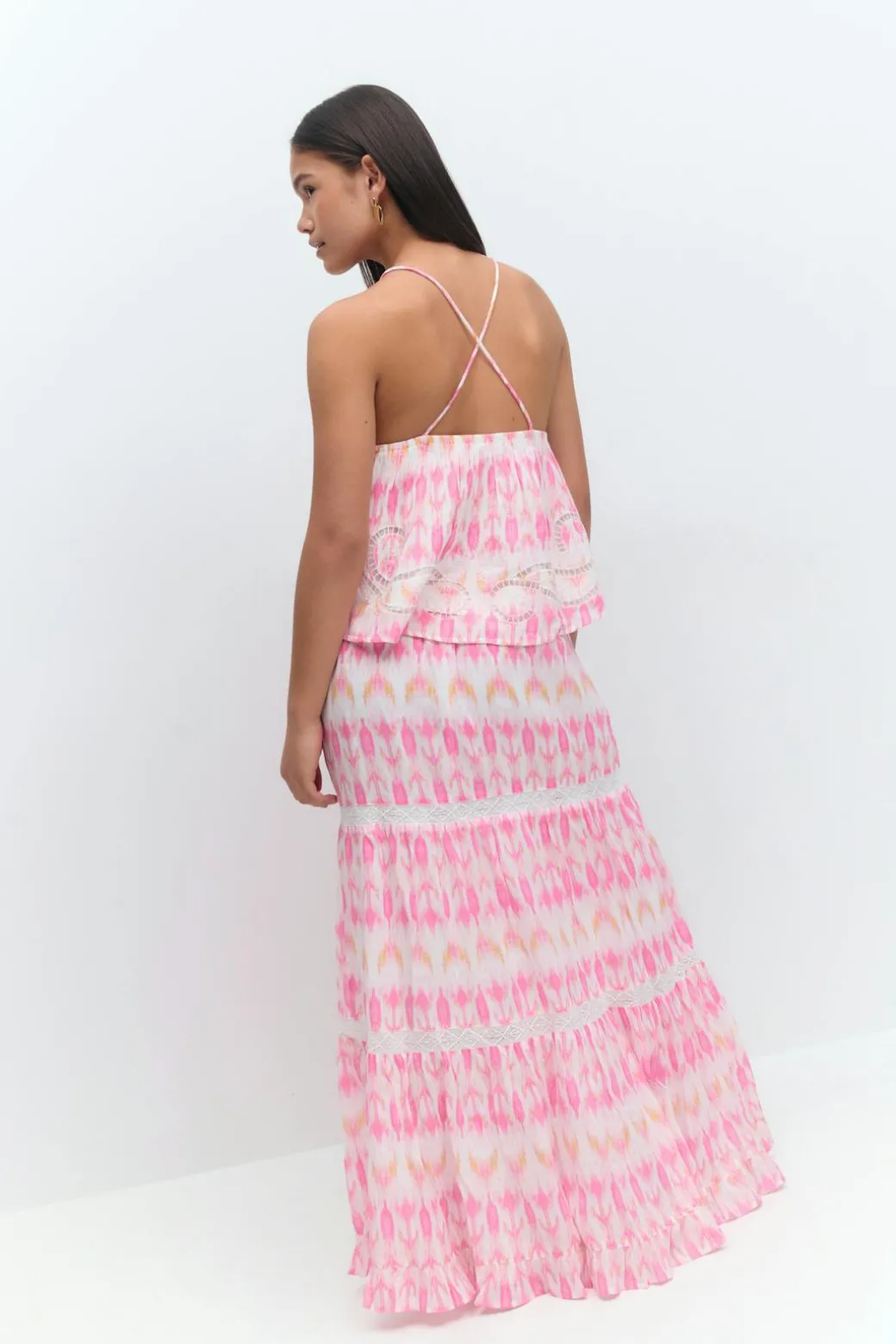 Y scandi maxi skirt