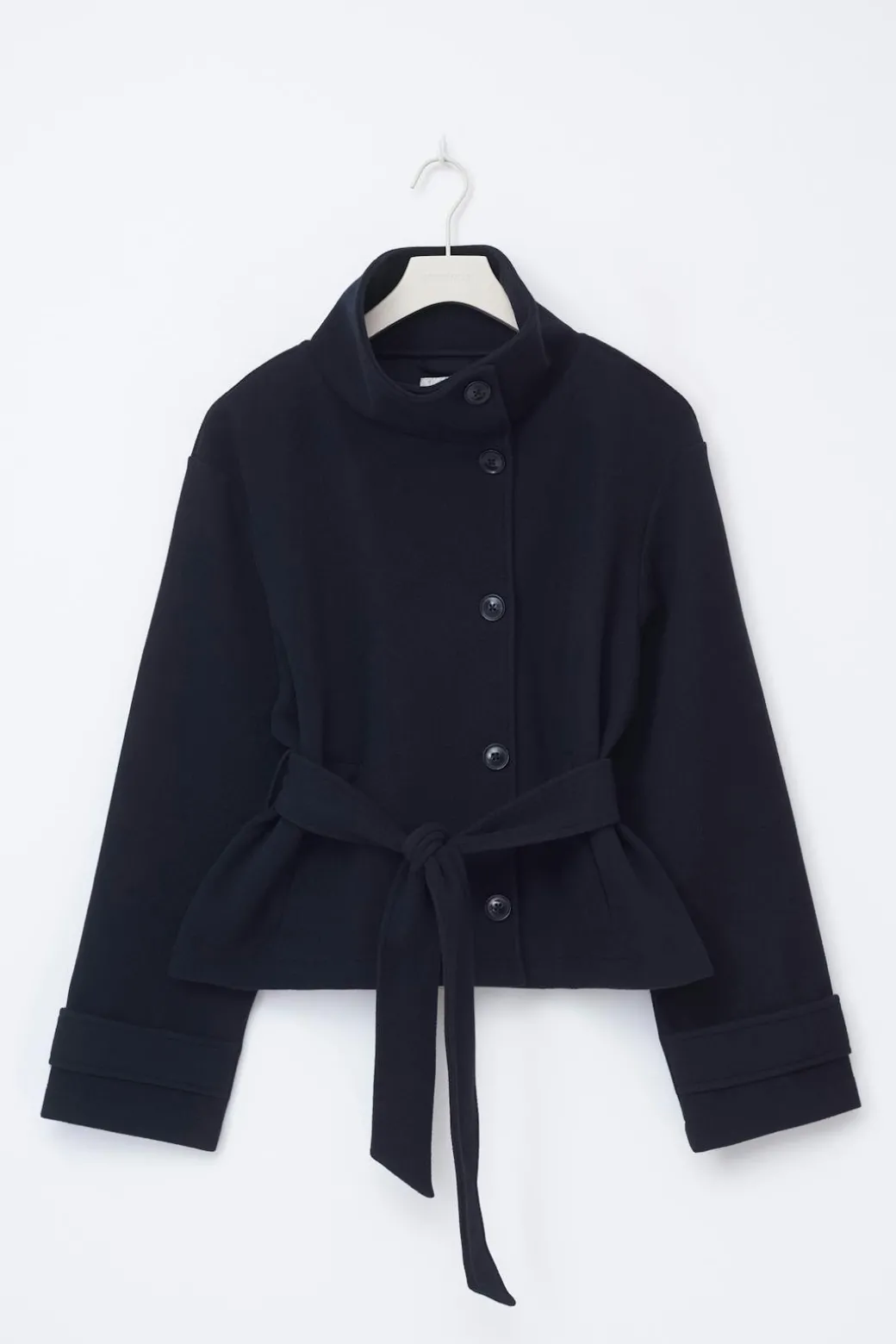 Y short felt jacket