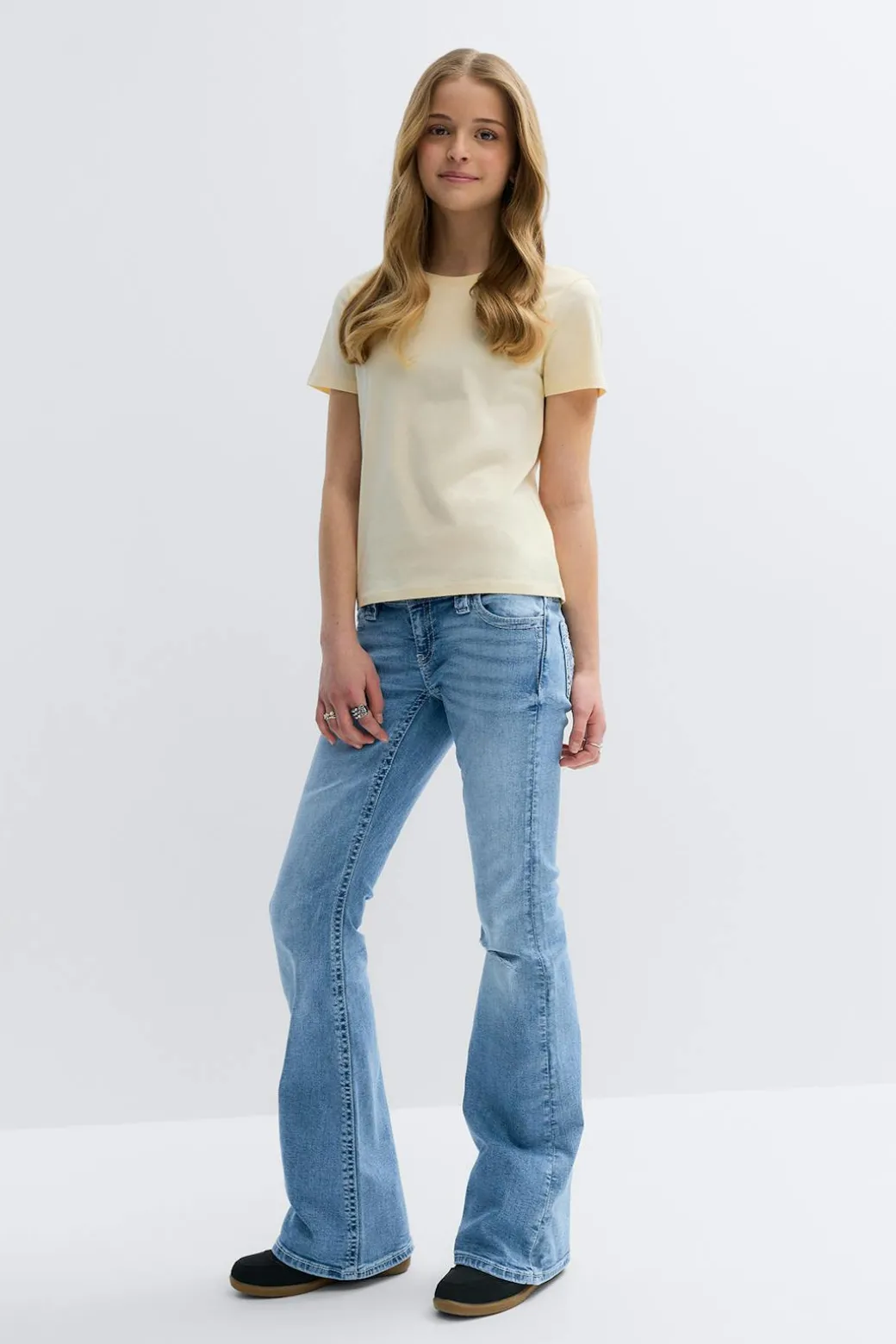 Y too messy flare jeans