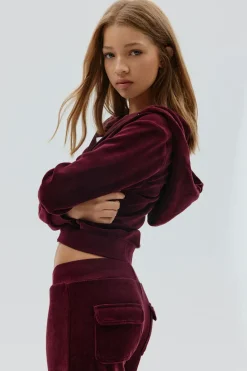 Y velour trousers