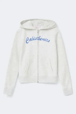 Y y2k 2 way zip hoodie
