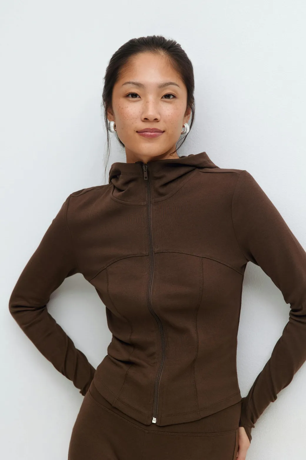 Zip hoodie jacket