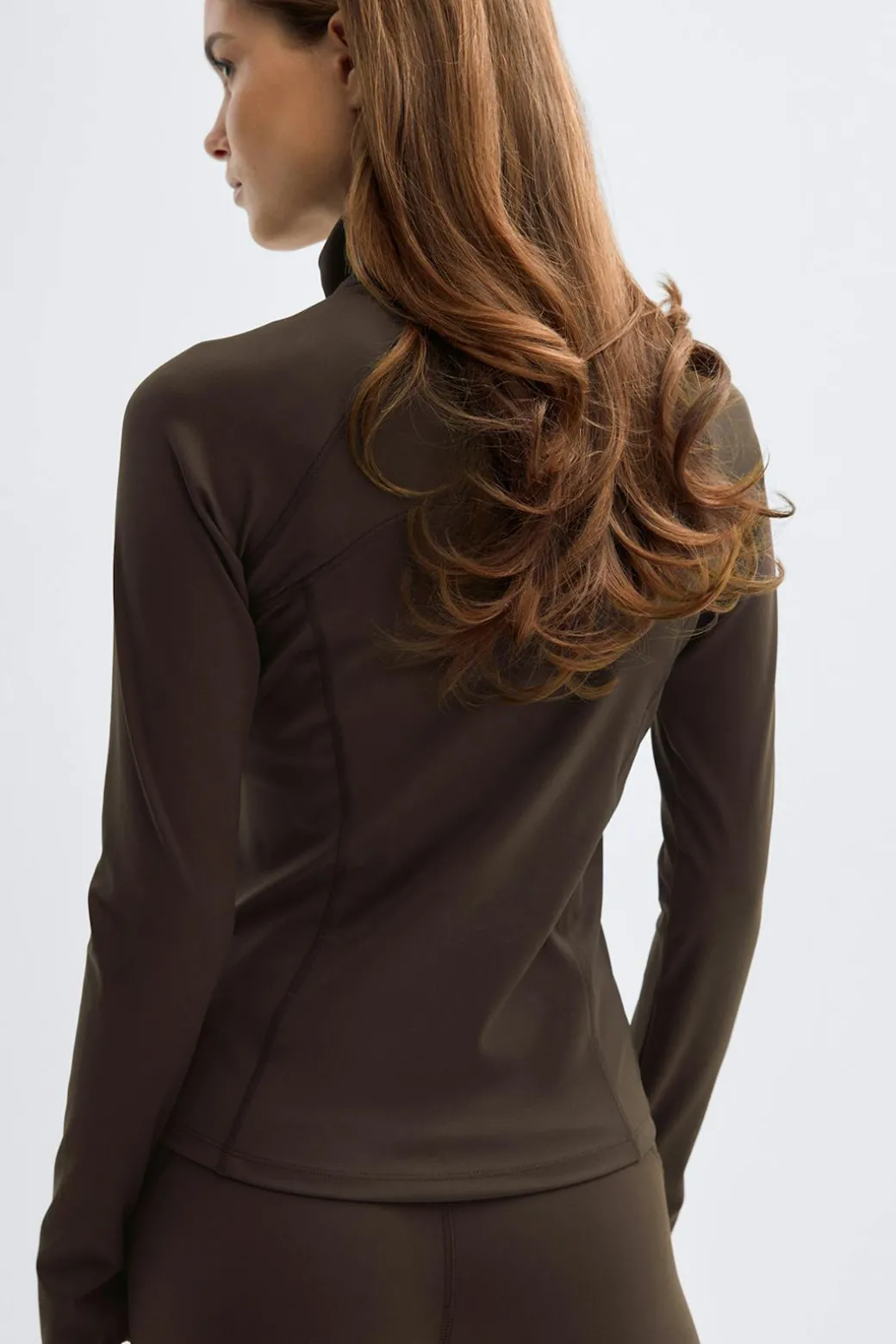 Zip yoga jacket